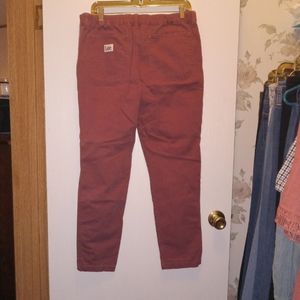 Rust colored jeans